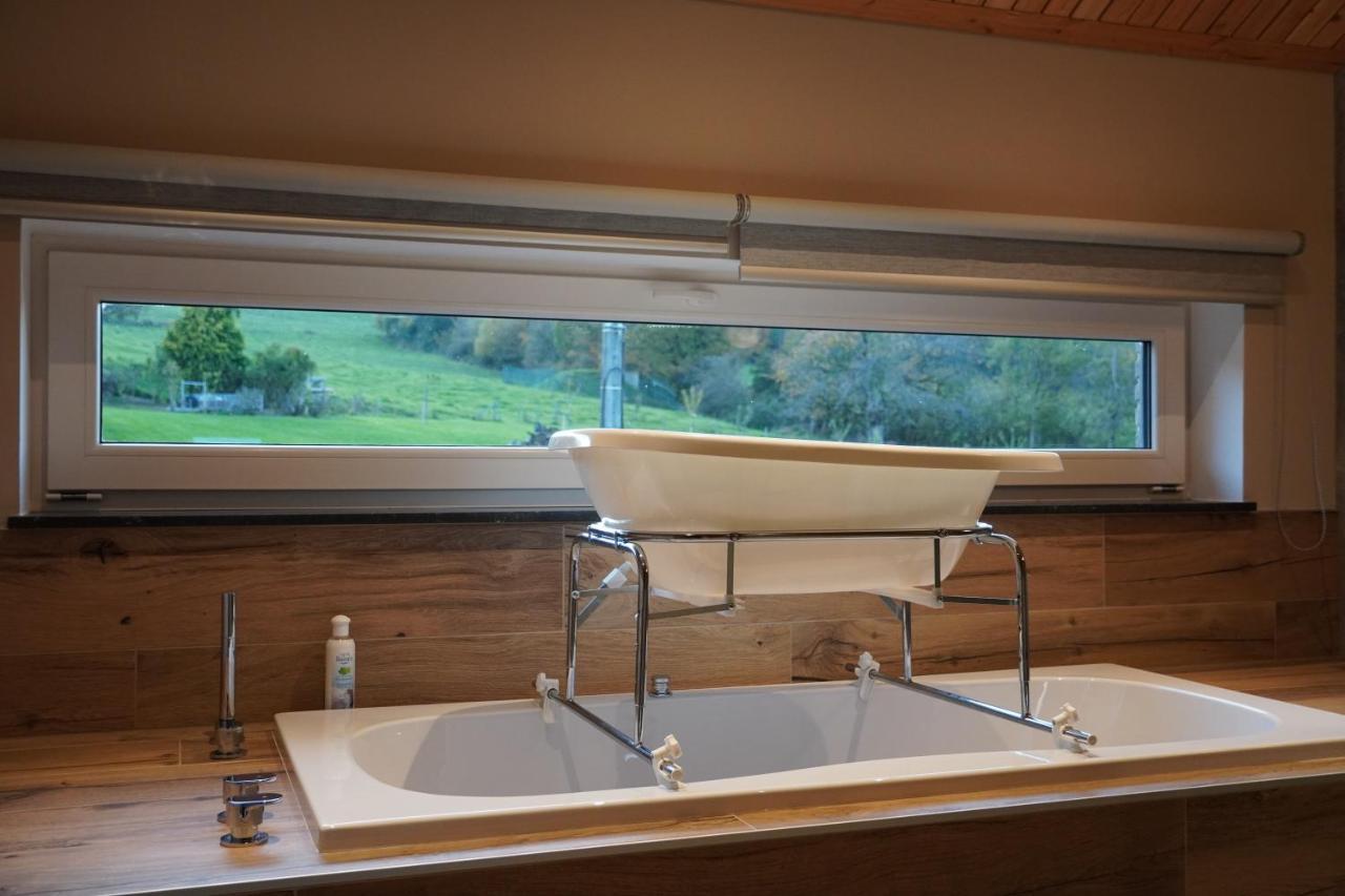 "Petite Perle En Haute Ardenne" Avec Vue Sur La Vallee, Cabine Infra-Rouge Et Bain Balneo Lierneux Ngoại thất bức ảnh