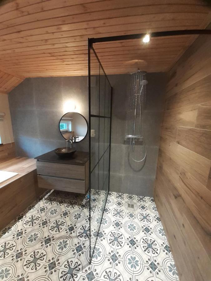 "Petite Perle En Haute Ardenne" Avec Vue Sur La Vallee, Cabine Infra-Rouge Et Bain Balneo Lierneux Ngoại thất bức ảnh